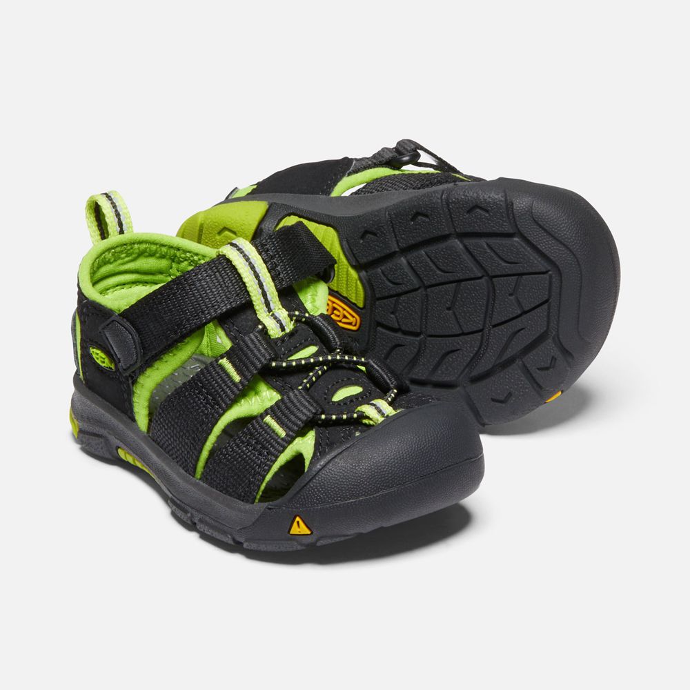 Keen Sandaal Kinderen Zwart/Groen - Newport H2 - 50163-VIHL